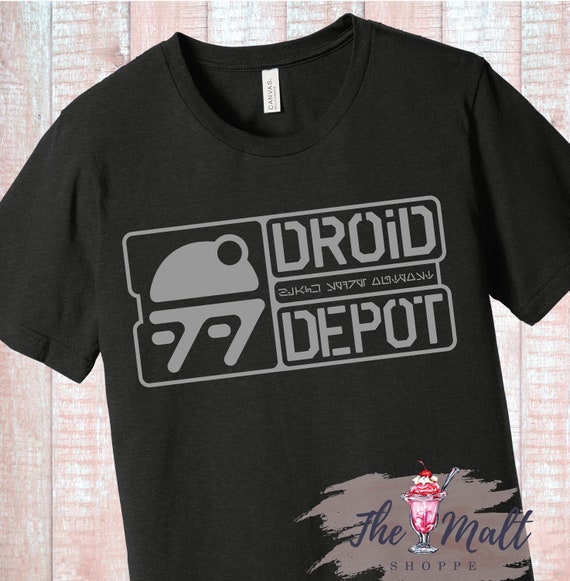 Star Wars Droid Depot Galaxy's Edge Disneyland Disney World Shirt