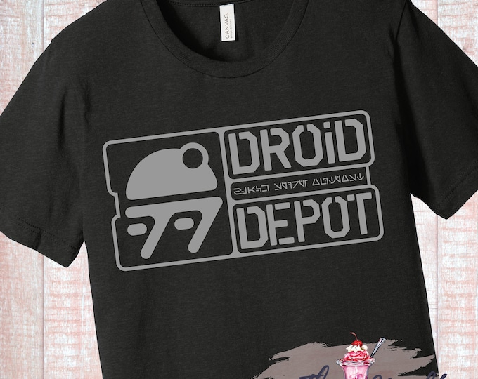 Star Wars Droid Depot Galaxy's Edge Disneyland Disney World Shirt