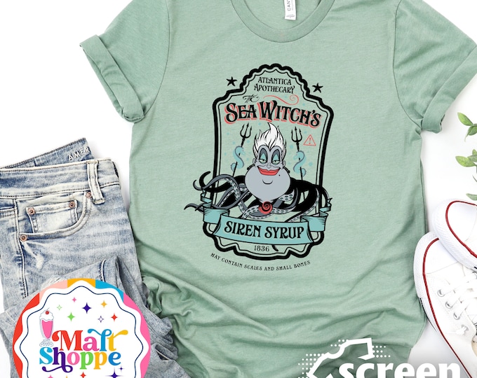 MALT SHOPPE  Disney Little Mermaid Ursula the Sea Witch Ariel Villain