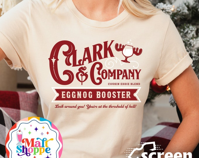 MALT SHOPPE Christmas Vacation Clark Griswold Clark and Co Eggnog