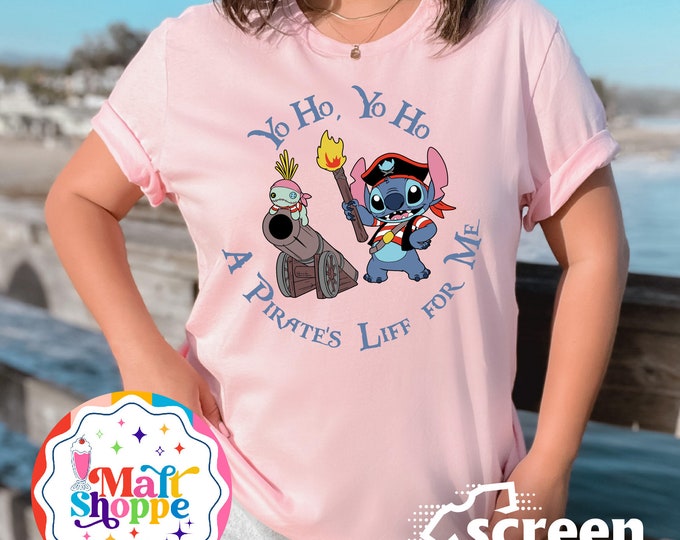 MALT SHOPPE Stitch Scrump Yo Ho A Pirates Life for Me Disney Cruise Line Pirates Night Cruise