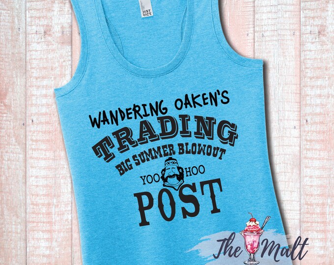 MALT SHOPPE Disney Wish Cruise Wandering Oaken's Trading Post Big Summer Blowout Frozen Ever After Arendelle Disney World Tank Top