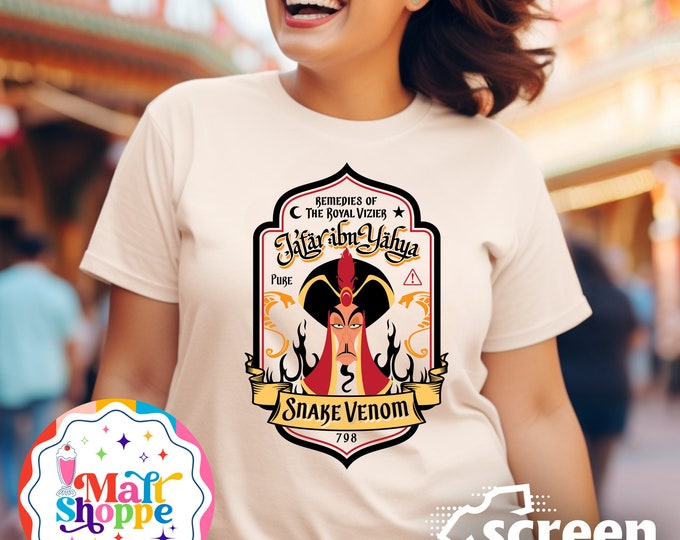 MALT SHOPPE  Disney Jafar Agrabah Aladdin Disney Villain Shirt Tank Hoodie