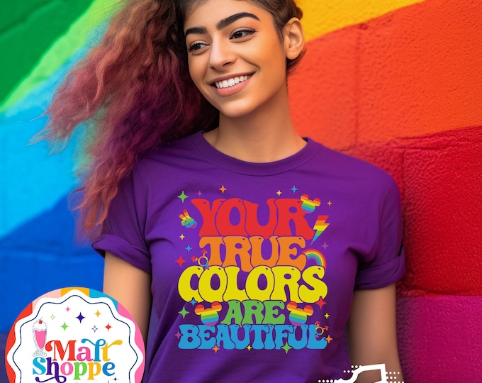 MALT SHOPPE True Colors Are Beautiful Pride Mickey Ears LGBTQIA+ Gay Days Disney