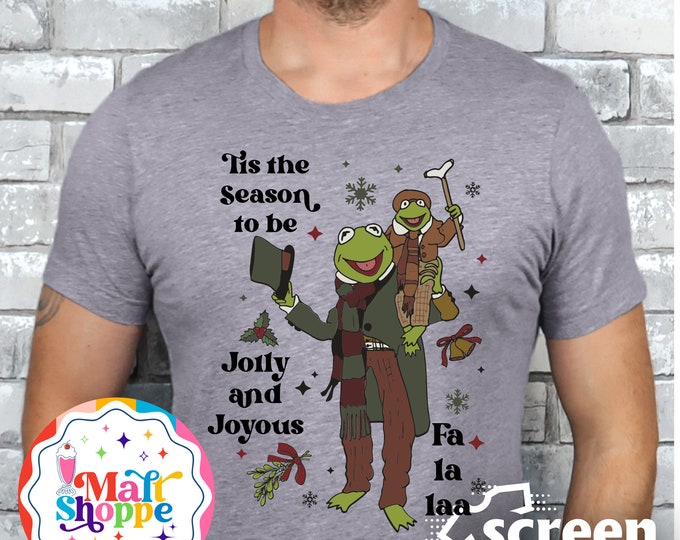 MALT SHOPPE Christmas Disney Muppet Christmas Carol Kermit Tiny Tim One More Sleep Til Christmas