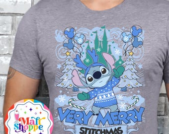 Christmas Malt Shoppe Disney Stitch Merry Stitchmas