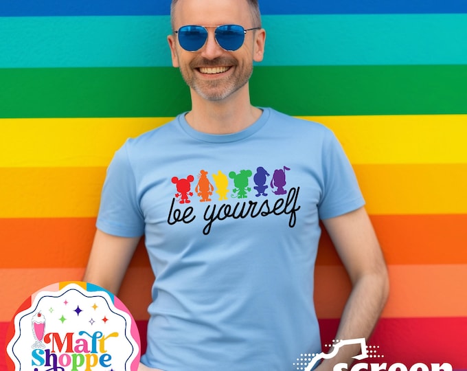 MALT SHOPPE Pride Be Yourself LGBTQIA+ Gay Days Disney