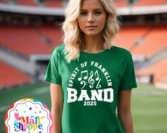 Custom Marching Band T-Shirt: Personalized Team Colors & Name