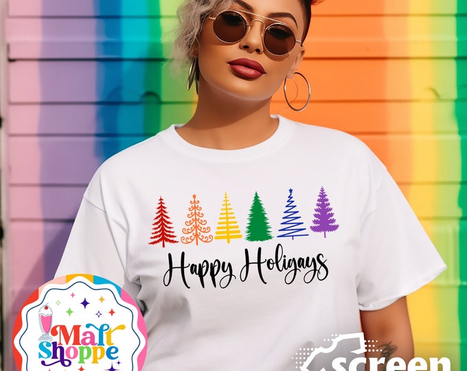 MALT SHOPPE Christmas Pride Happy Holigays