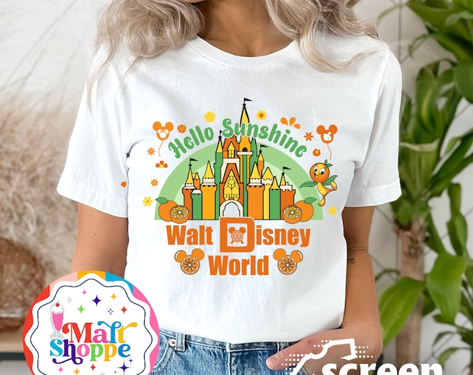 MALT SHOPPE Orange Bird Sunshine Tree Terrace Disney World