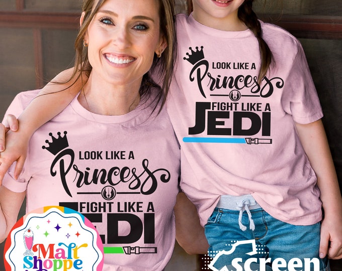 MALT SHOPPE Look Like a Princess Fight Like a Jedi Custom Lightsaber Color Star Wars Galaxy's Edge