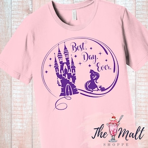Rapunzel's Tower Tee Shirt: Best Day Ever, Disney Trip