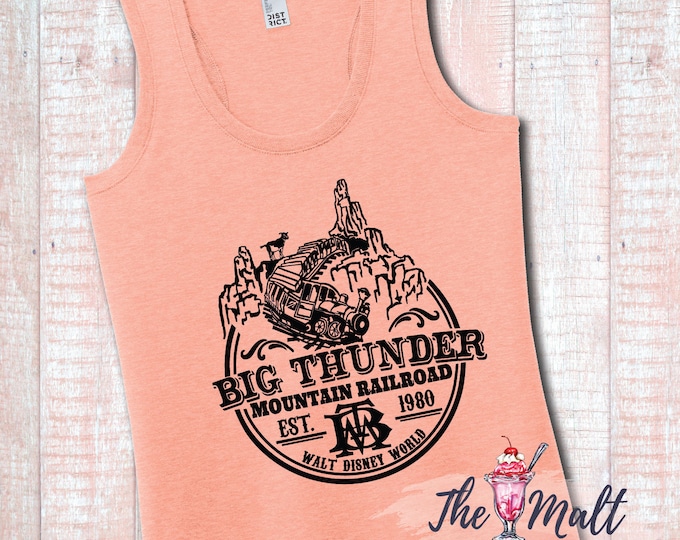 MALT SHOPPE Big Thunder Mountain Frontierland Magic Kingdom Disneyland Disney World Tank