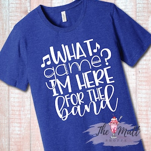 Marching Band Shirt: Color Guard, Drum Line, Halftime Show