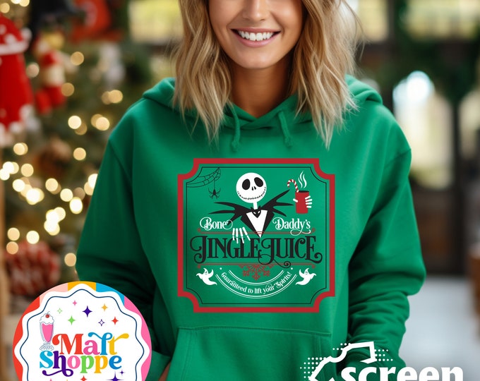 MALT SHOPPE Christmas Jack Skellington Nightmare Before Christmas Jack's Jingle Juice