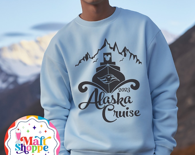 MALT SHOPPE Alaska Cruise Disney Cruise Line Disney Unisex Shirt