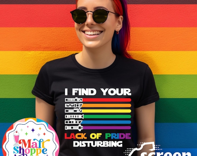 MALT SHOPPE Pride Star Wars Lack of Pride Disturbing LGBTQIA+ Gay Days Disney