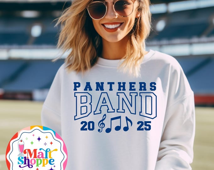 Custom Marching Band T-Shirt: Personalized Team Colors & Name