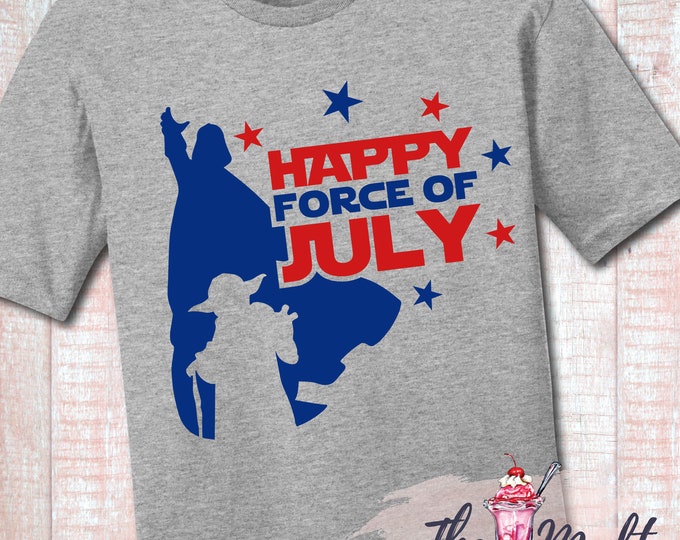 MALT SHOPPE Happy Force of July inspired by Disney Hollywood Studios Galaxy's Edge Unisex Adult Youth Toddler Shirt