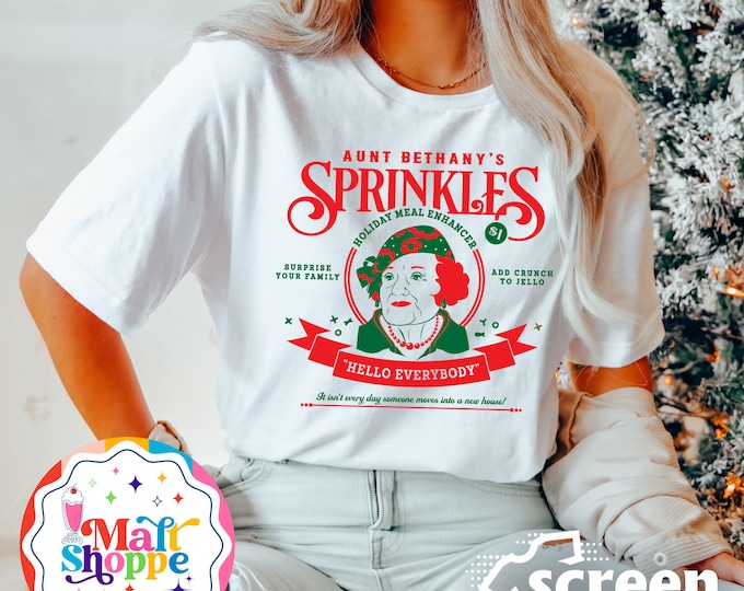 MALT SHOPPE Christmas Vacation Clark Griswold Aunt Bethany Sprinkles