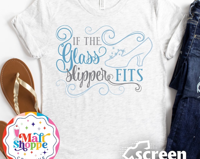 MALT SHOPPE Princess Cinderella Glass Slipper Shirt