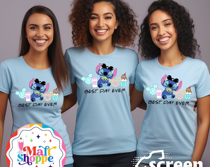 MALT SHOPPE Stitch Best Day Ever Disney Snacks Disneyland Disney World