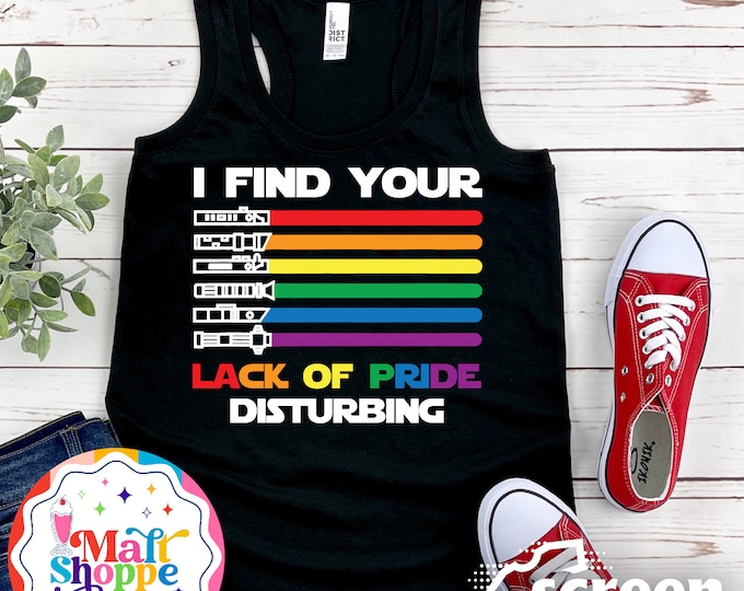 MALT SHOPPE Pride Star Wars Lack of Pride Disturbing LGBTQIA+ Gay Days Disney