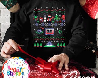 Christmas Malt Shoppe Cosmic Rewind Christmas Sweater