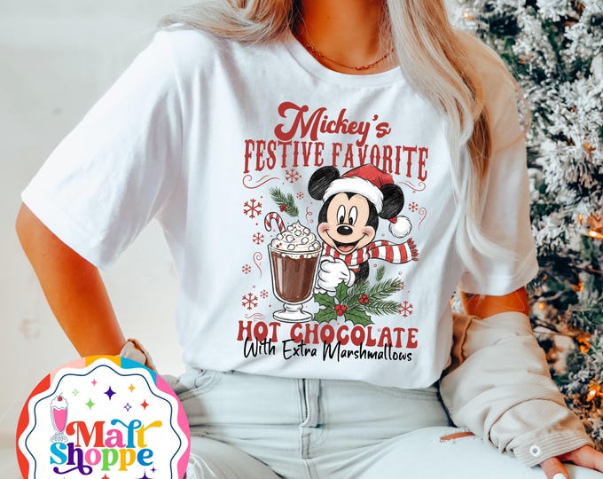 Christmas Malt Shoppe Disney Mickey's Hot Chocolate