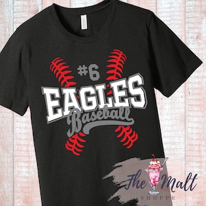 Custom Baseball Team Shirt: Personalized Softball T-Ball Jersey