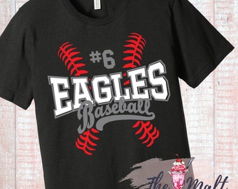 Custom Baseball Team Shirt: Personalized Softball T-Ball Jersey