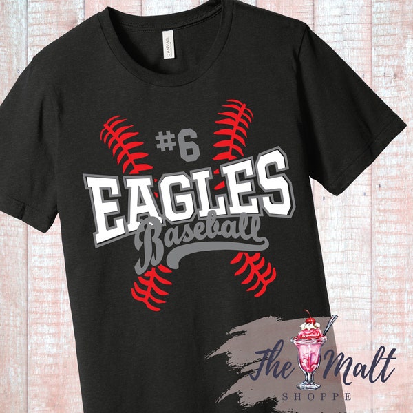 Baseball Team Shirt Etsy