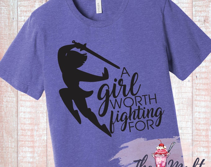 MULAN Girl Worth Fighting For Disney Shirt