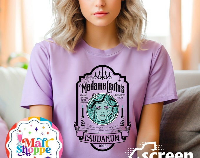MALT SHOPPE Haunted Mansion Madame Leota Grim Grinning Ghosts Foolish Mortal