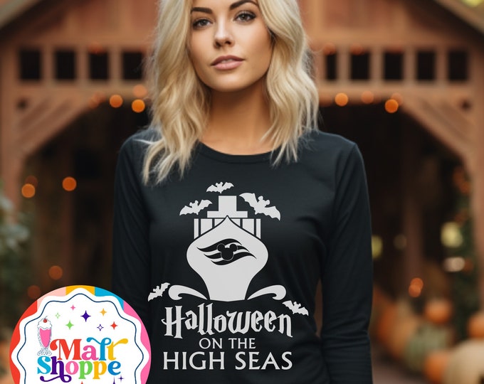 MALT SHOPPE Halloween on the High Seas Cruise Disney Cruise Line Disney Unisex Shirt