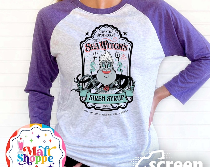 MALT SHOPPE  Disney Little Mermaid Ursula the Sea Witch Ariel Villain
