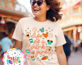 Malt Shoppe Theme Park Disney Girl Shirt