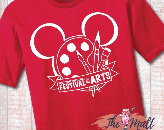 MALT SHOPPE Epcot International Festival of the Arts Disney World Tee