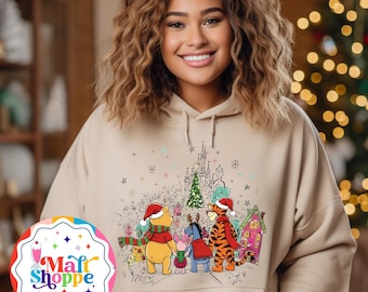 Christmas Malt Shoppe Disney Pooh and Friends Crystal Palace