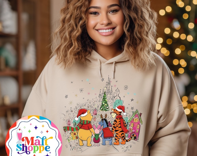 Christmas Malt Shoppe Disney Pooh and Friends Crystal Palace