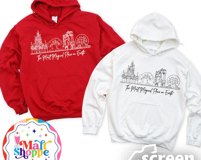 MALT SHOPPE Disney World Most Magical Place on Earth Disney Tee Tank