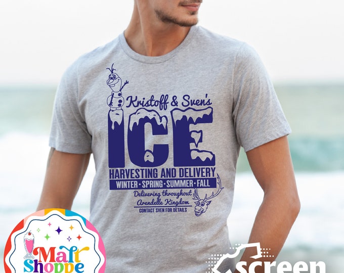 MALT SHOPPE Kristoff Sven Ice Company Olaf Disney Cruise Line Disney Wish Arendelle Frozen