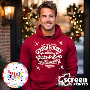 MALT SHOPPE Christmas Vacation Clark Griswold Cousin Eddie Necks and Butts