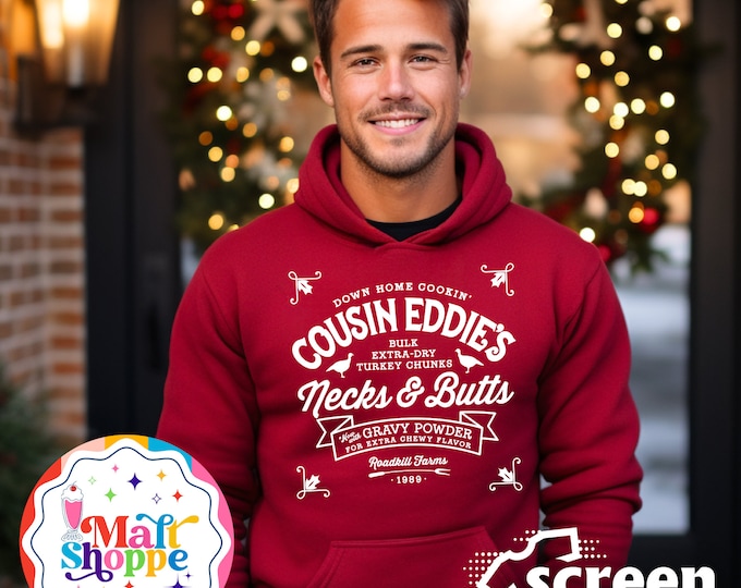 MALT SHOPPE Christmas Vacation Clark Griswold Cousin Eddie Necks and Butts
