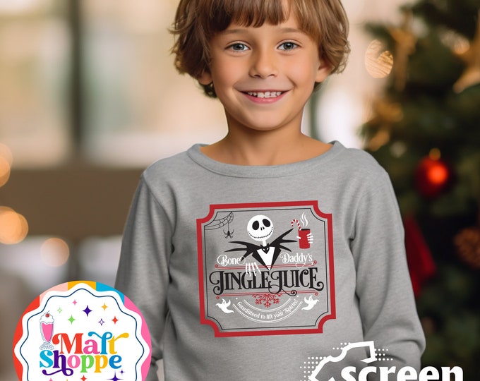 MALT SHOPPE Christmas Jack Skellington Nightmare Before Christmas Jack's Jingle Juice