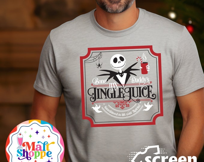 MALT SHOPPE Christmas Jack Skellington Nightmare Before Christmas Jack's Jingle Juice