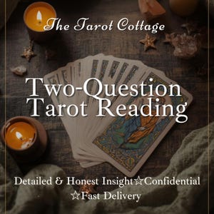2 Question Tarot/Charm Love Reading with BONUS CHARM CAST