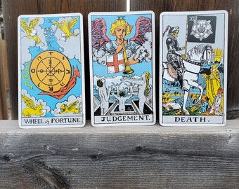 3-Fragen-Tarot- und Orakellesung