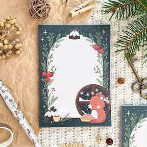 A6 Notepad - Baking Winter Bear