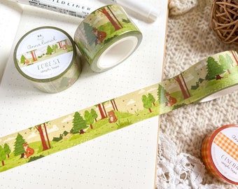 Woodland Animals Washi Tape